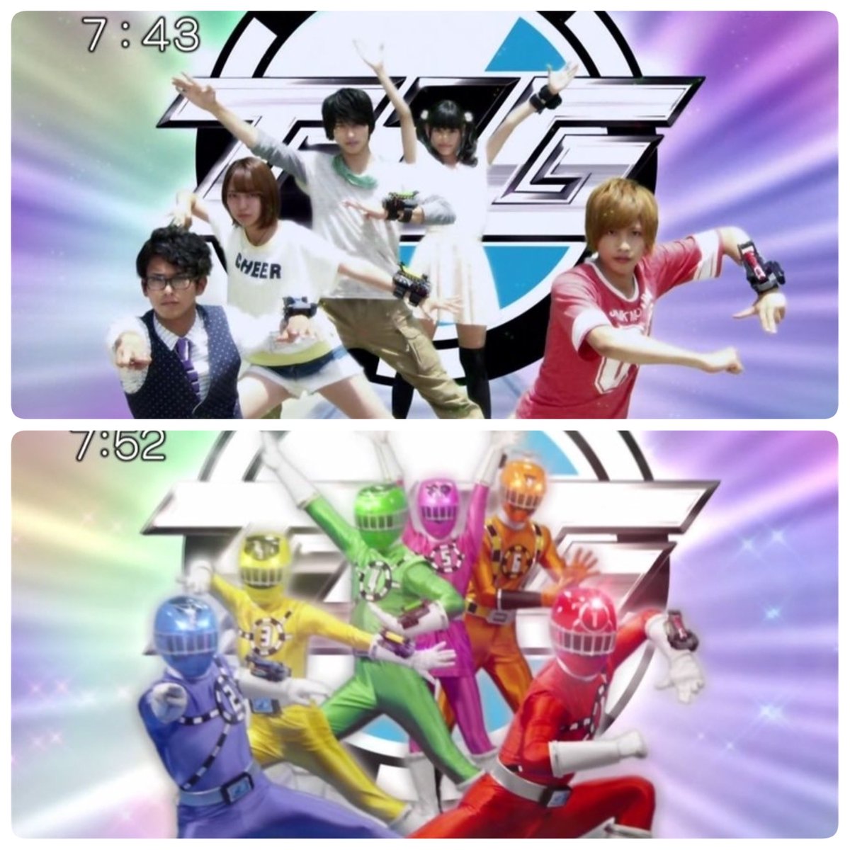 kamen0023's tweet photo. 2026/9/11  アリオ札幌

夢が１つ叶いました。
子供の頃大好きだったトッキュウジャーのトカッチと名乗りポーズで一緒に写真撮れました。

マネージャーさんから「パパもっと腰いける！もっと！」って言われていい感じになったと思います笑

娘にはトッキュウ6号になってもらいました✨

#モナキ https://t.co/i42aN2z7zi