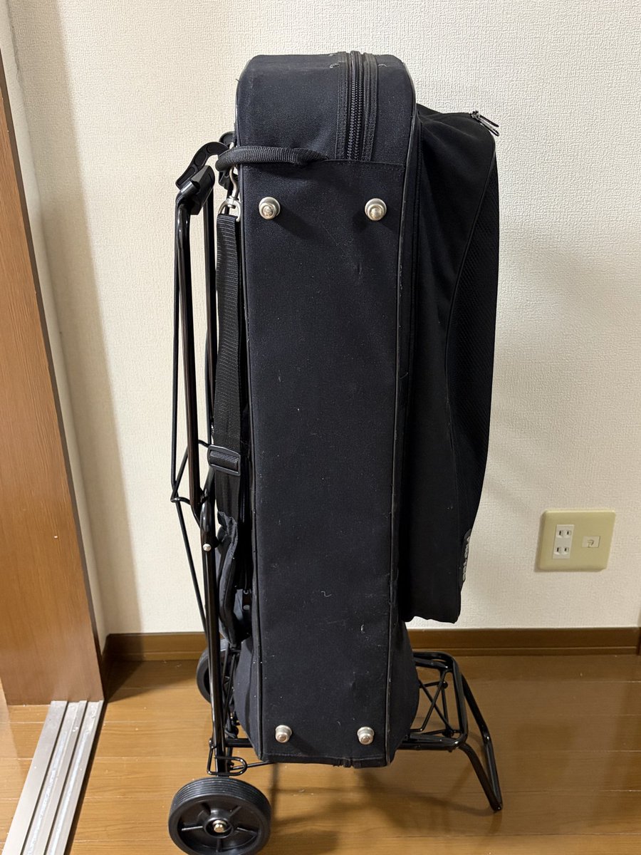 torotorobone316's tweet photo. 近々またトロンボーンやるつもりでいるんだけど、持ち運大変だからキャリーカート買ってきた
こうやって運ぶよ https://t.co/6eUXrtpXEK
