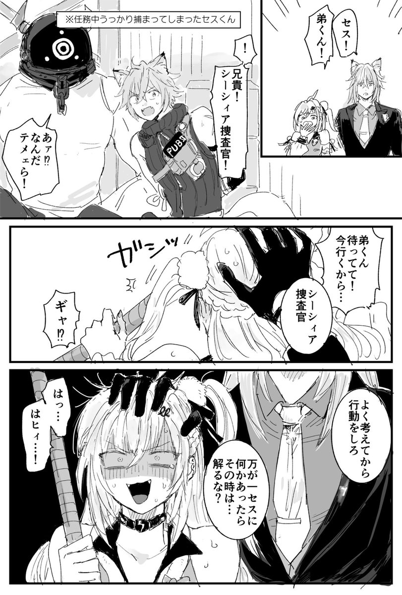 tdsntk's tweet photo. セヴェとシー（再掲） https://t.co/l3AiLQRAkj