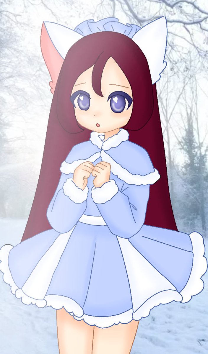 AnelaKarto76416's tweet photo. Winter is coming soon!! :3 (NEW ART) https://t.co/8UhwJvAxt0