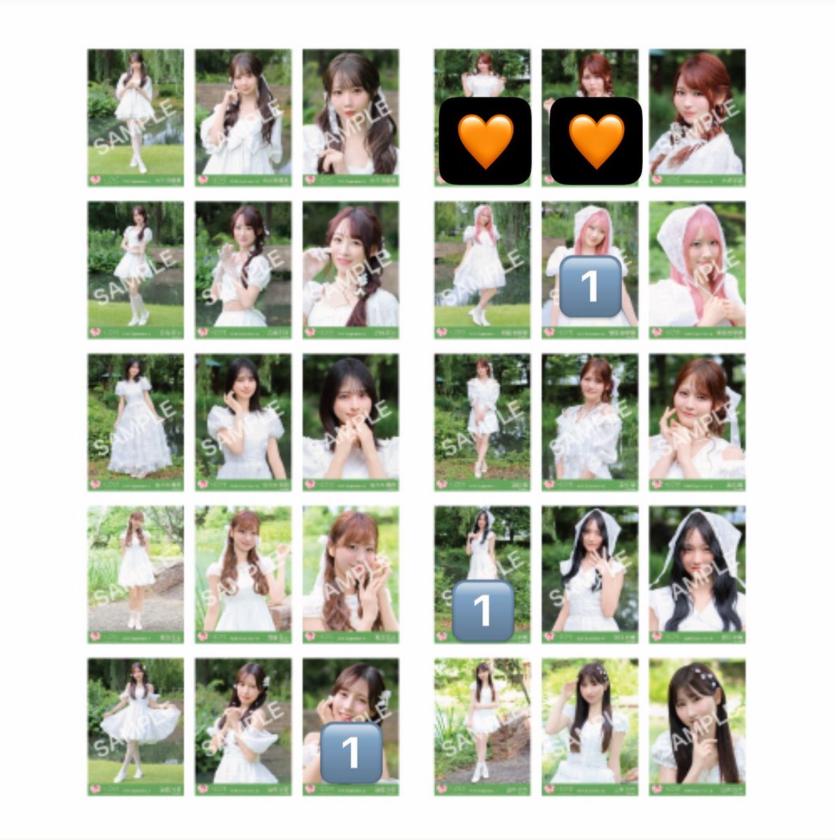luvhdk_27's tweet photo. イコラブ 生写真 トレ

【譲】佐々木舞香 髙松瞳 大谷映美里 諸橋沙夏 瀧脇笙古 野口衣織 山本杏奈 齋藤樹愛羅

【求】🧡大場花菜

9/12現地直トレ希望です。
誰でもお気軽にお声掛けください。

#イコラブ　#イコラブトレ https://t.co/BQC3fVKpql
