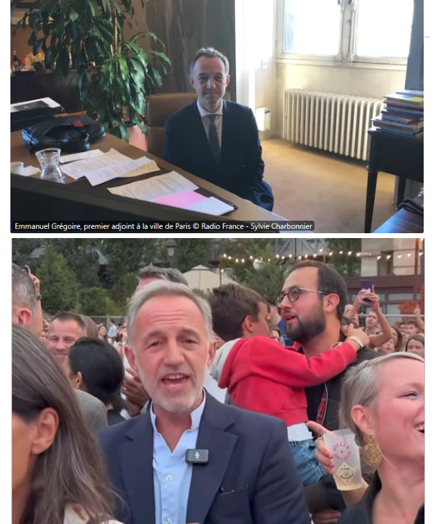 JCQDSE's tweet photo. Je pensais sincèrement que Grégoire serait bien moins pire qu'Hidalgo (plus pragmatique, bosseur connaissant les dossiers, etc.).

En fait, à l'issue de son élection ce petit technocrate arriviste n'est pas devenu notre maire, mais un people, qui imite avec ridicule Mamdani mais aussi ou surtout Macron.

Il ne s'est pas coulé dans ses habits de maire (la preuve en est qu'au bout de 6 mois il n'a eu aucun geste symbolique, aucune décision forte dont la population se souviendrait). Il est manifestement ailleurs. 

Il s'avère que gérer Paris ne l'intéresse pas plus que cela n'intéressait Hidalgo. Elle voulait les honneurs, les flatteries, et le pouvoir d'imposer cruellement ses caprices. Lui veut se construire une image, une notoriété, une popularité même (!). Alors il travaille son TikTok, c'est le bout de ses capacités. 

Car la maitresse et l'élève ont un autre point commun : ils sont suffisamment vaniteux et limités pour croire qu'en imitant l'exercice du pouvoir, on peut arriver à se donner la stature d'un homme d'état.
