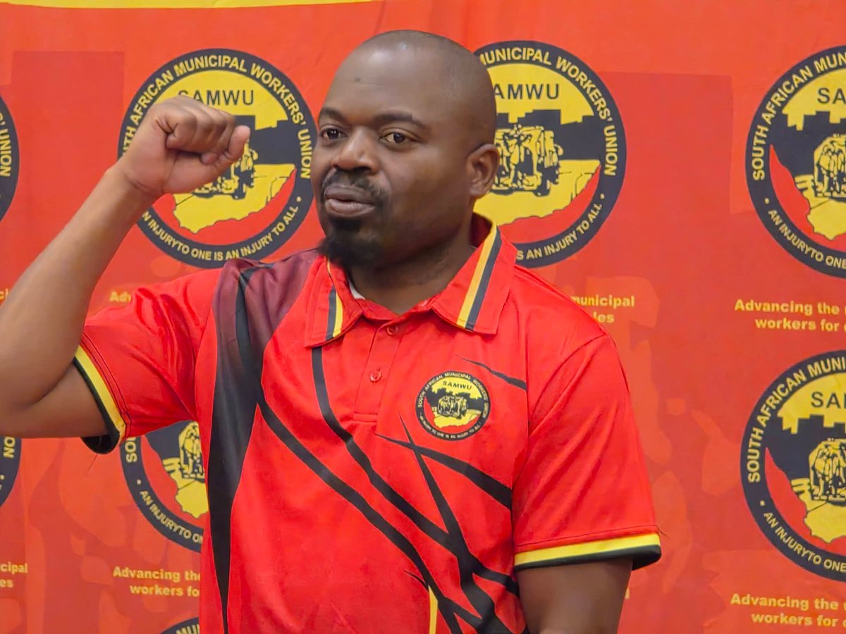 _cosatu's tweet photo. #SAMWU CEC underway this weekend will finalise preparations for the upcoming #COSATU 15th National Congress, which is scheduled for 14–17 September. #WorkerControl #ClassWar #ClassStruggle https://t.co/sDBkuC8li8