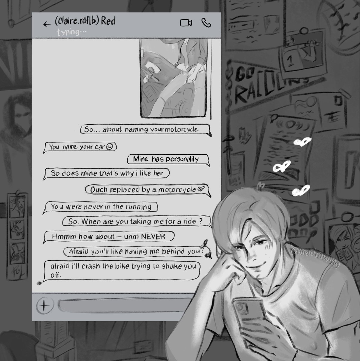 vmddrawing's tweet photo. Leon should go back to studying ₊˚.📓✩

#LeonKennedy #ClaireRedfield | #cleon #rebhfun https://t.co/YuO6j17mEZ