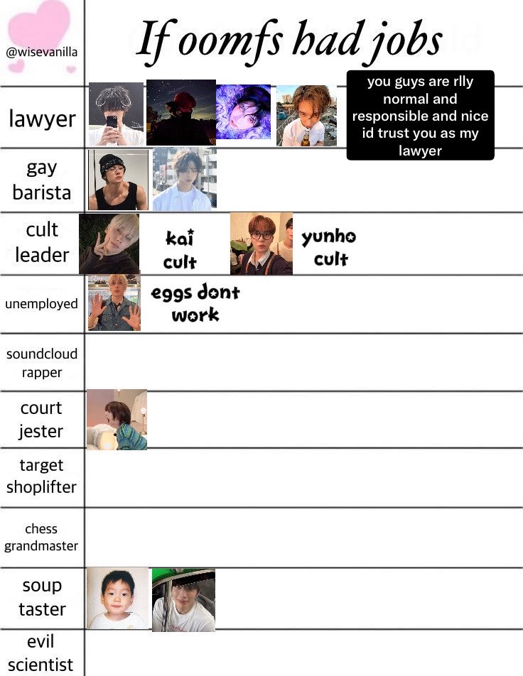 MOAHOLIC553's tweet photo. results so far! might update as more replies come in! https://t.co/7Im2k4d6yN