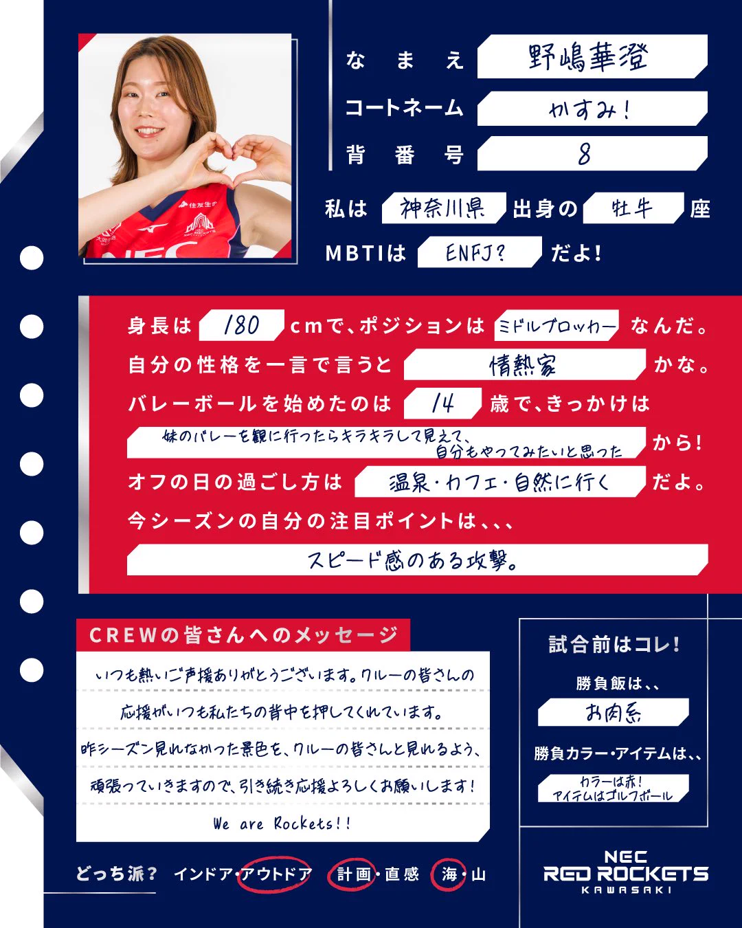 NECレッドロケッツ川崎 on X: 