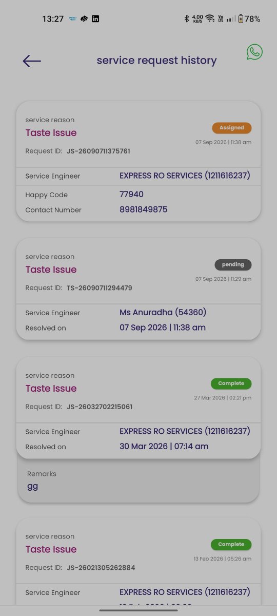 sonu__ojha's tweet photo. @Livpure_India this is preposterous. If you can't provide proper service stop doing business. https://t.co/lDvr6cv6Gt