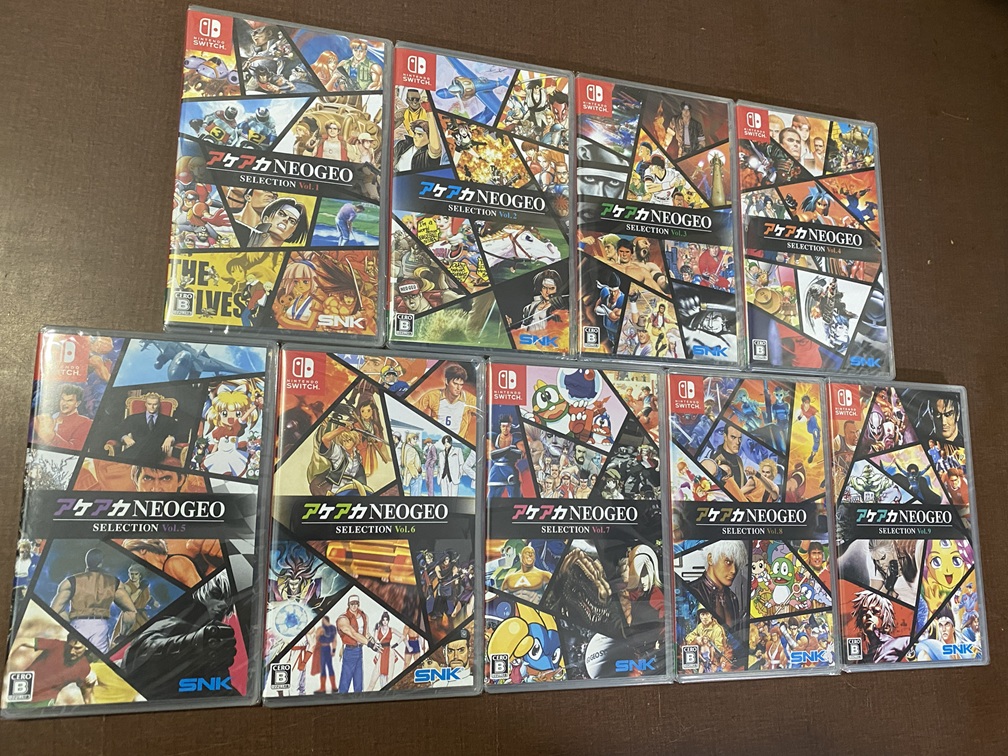 outletplazacojp's tweet photo. ■ 懐かしのアーケードゲーム🥋🎮
アケアカが今ならVol.1～Vol.9までコンプリートできるチャンス‼
＃アケアカ　#Switchソフト　＃任天堂　＃アケアカNEOGEO
https://t.co/Ypmnf65huy https://t.co/N3LngQwMHO