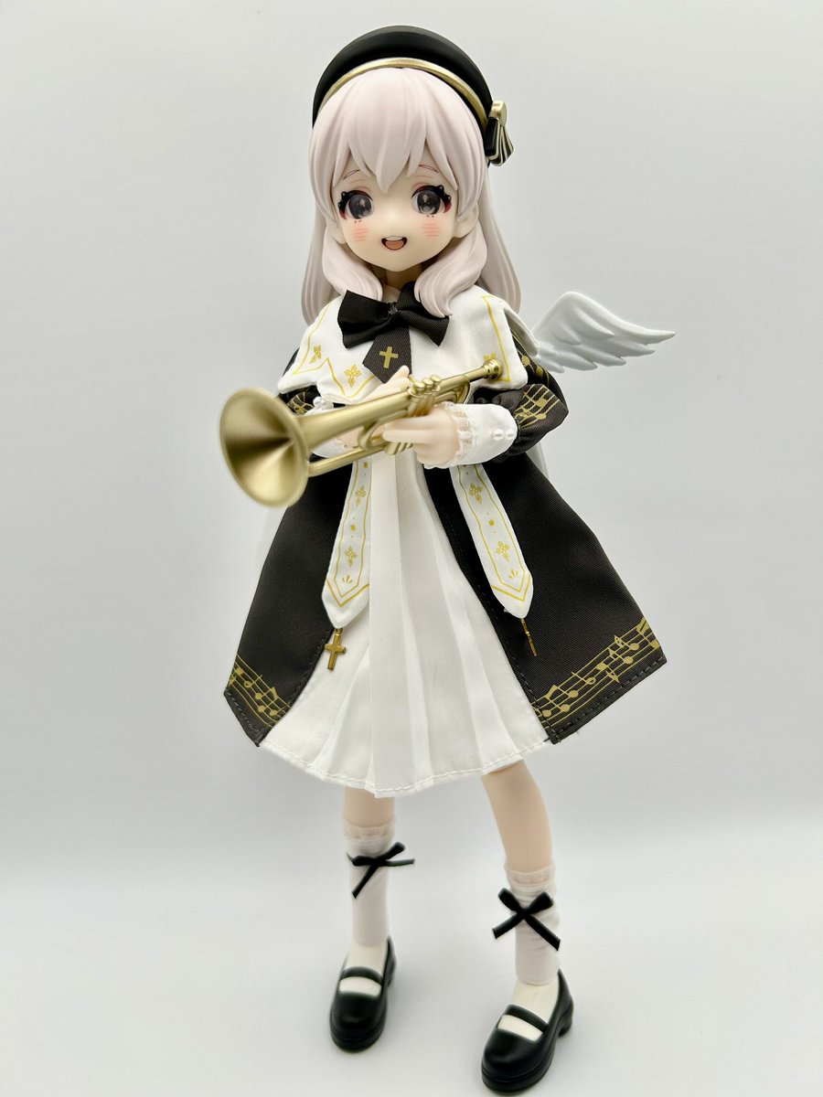 8112tji's tweet photo. 年末あたりにパケ絵と展示品に惹かれて買ったのに写真すら撮ってなかった光魔双生の祝福糖ちゃん

パケ絵になるぐらいだから可愛い！
が、ノーパンや！
こんな顔してノーパンとかいうドスケベ天使や！
(ブラインドドールはパンツ入ってないみたいやね) https://t.co/lUSZVy0GC0