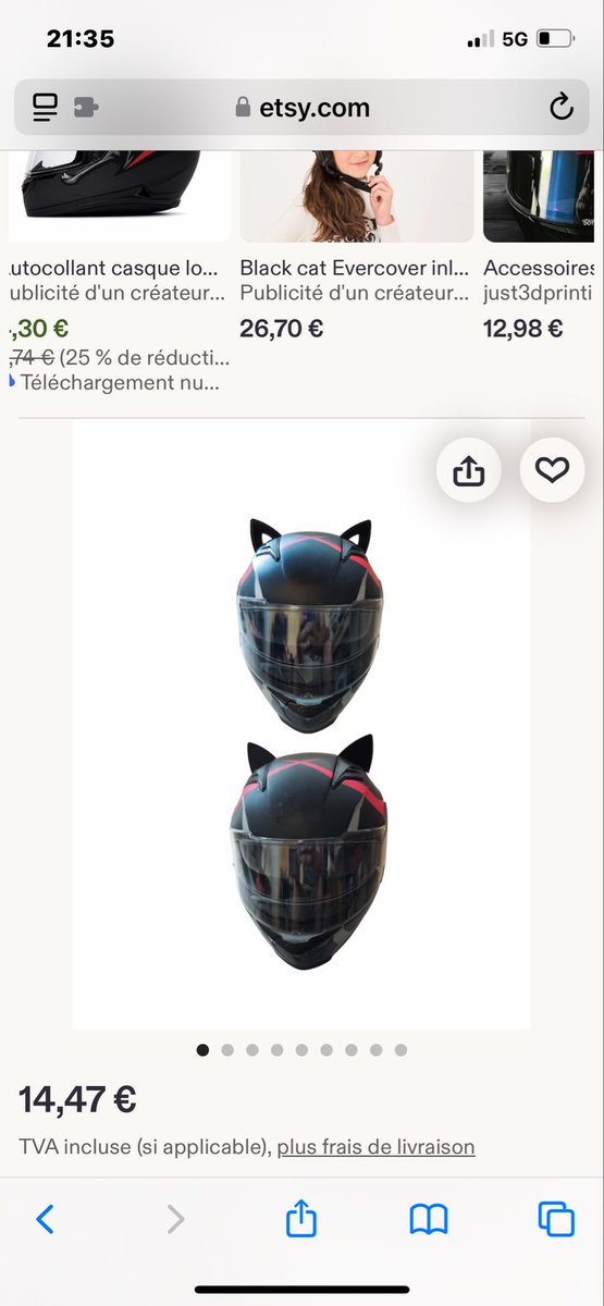 vixenpll's tweet photo. Okay est ce que j’achète ça pour mon casque ou cringe ? 🤭 https://t.co/vONzeveQ63