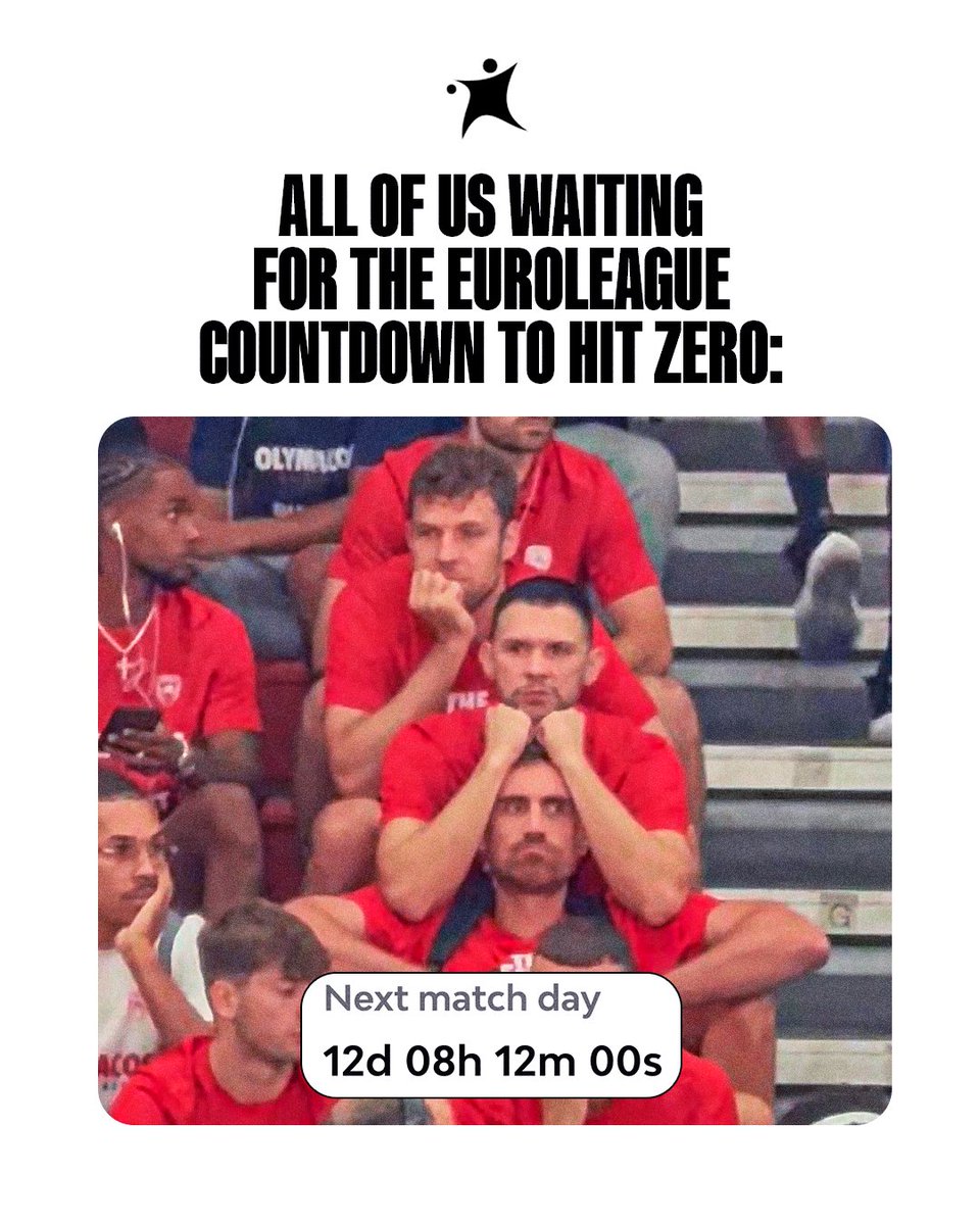 BasketNews_com's tweet photo. 🏀 @EuroLeague, hurry up already 🙄 https://t.co/paZ9b665Df