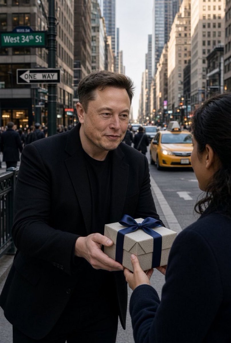 rocketman115083's tweet photo. 🎁 ELON MUSK HANDS YOU A SMALL BOX…

He says, “This could change your life.” 👀

Inside is ONE of these:

🔑 A key to a new Tesla
🛰️ A SpaceX mission pass
🤖 A personal AI assistant
💡 A revolutionary invention

Which one are you hoping for? 🔥👇

Vote + comment your choice. https://t.co/oIibG3h2Jt