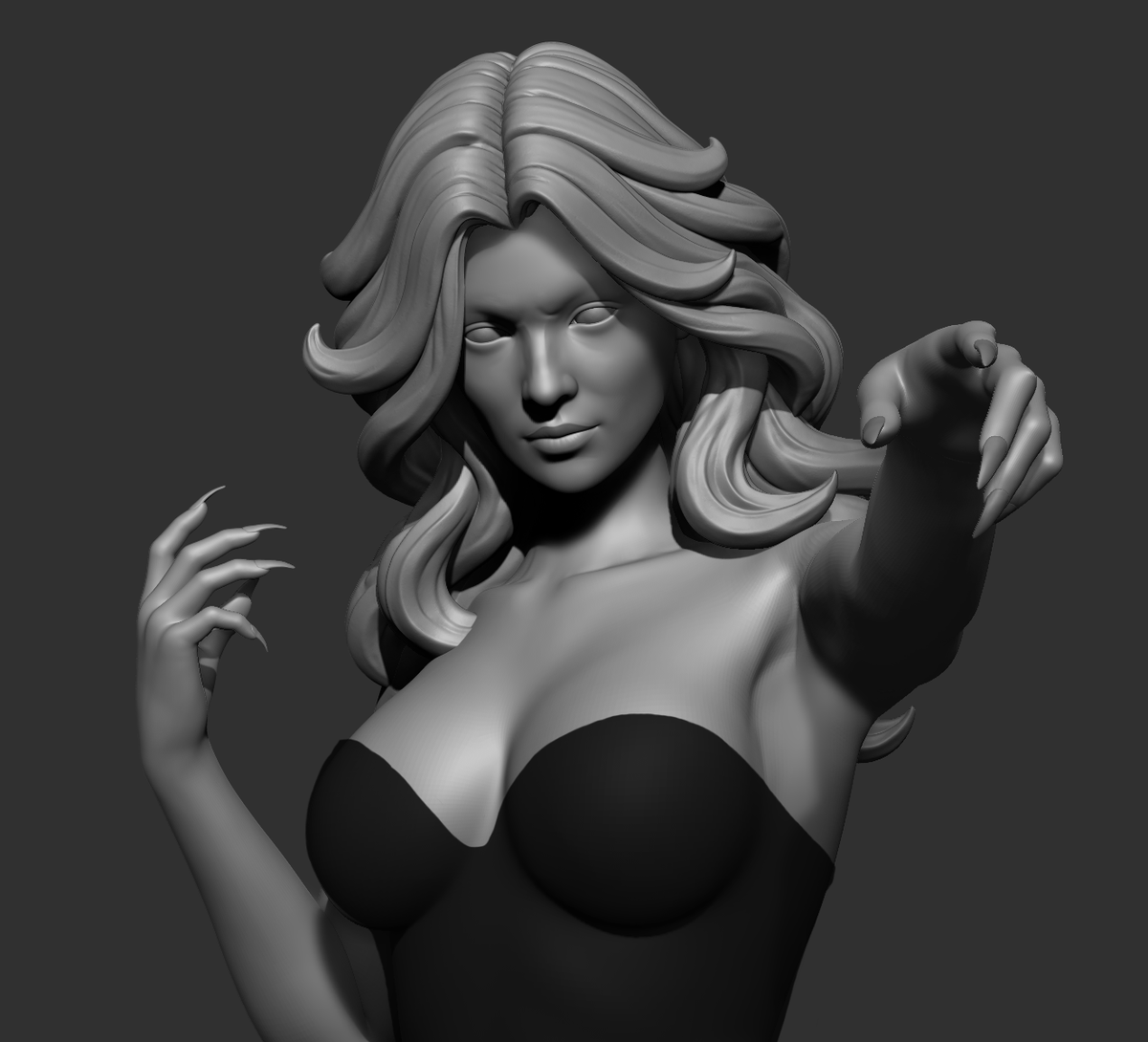 AzartovSculpts's tweet photo. WIP. I’m still refining the witch’s persona, but I already really like her feisty nature.
#witch #3DPrint #3DCG https://t.co/1JkfeX907S