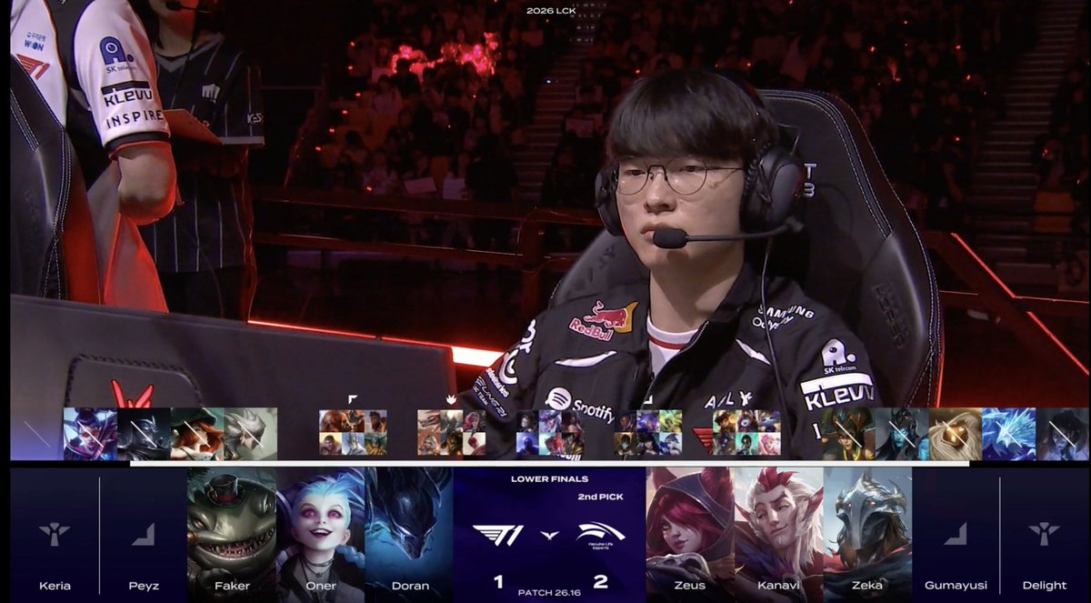 nochillnch's tweet photo. 让二追三的 @faker @T1LoL https://t.co/rbBFc4sMDQ