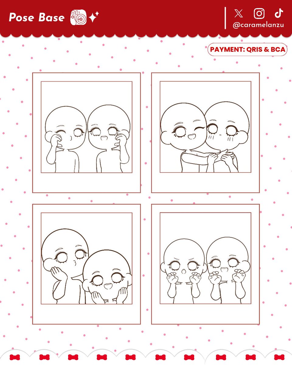 caramelanzu's tweet photo. 🎀 POLAROID DECO YCH COMMISSION 🎀
(Likes &amp; RTs are very appreciated <3)

Haiii aku open ych commission polaroid deco for local only 🇲🇨✨️

Kalau tertarik bisa langsung DM aku yaa <3 (jangan lupa mention/rep after DM) 📸✨️
#ychcommission #opencommission #chibi #artidn https://t.co/EyNDeCXwH6
