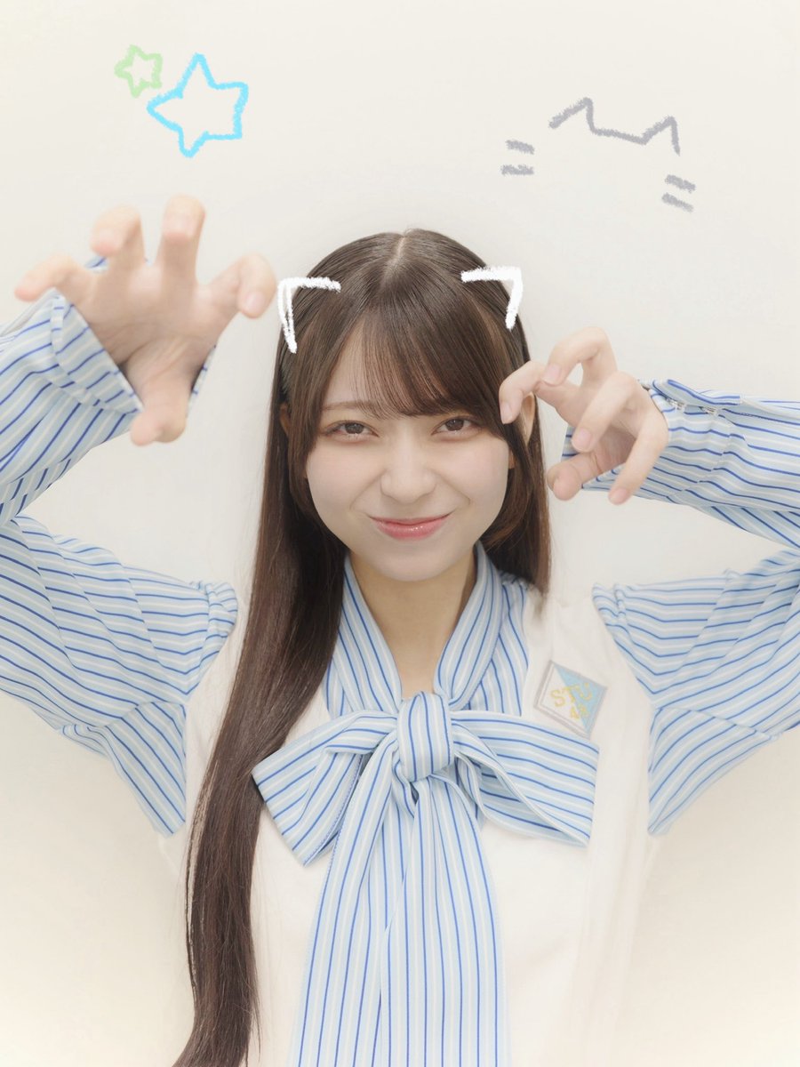 shiorin_n630's tweet photo. 4期は髪が長い子も多いから
あんまりイメージにはなさそうだけど
加入してからこの1年で私も結構伸びてるんだ

#STU48_4期研究生 #髙村栞里 https://t.co/nkHFSmc4Um