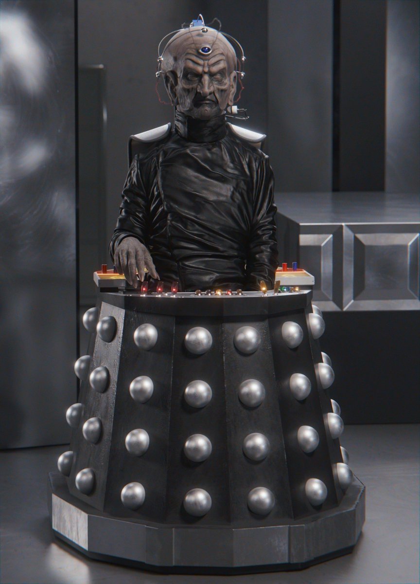 mirata9's tweet photo. Had sudden inspiration to tackle Davros again. Improved the sculpt and materials. Happy with the progress but I want more.

ZBrush, Blender, Substance Painter, Photoshop https://t.co/HPc5DgBZ6H