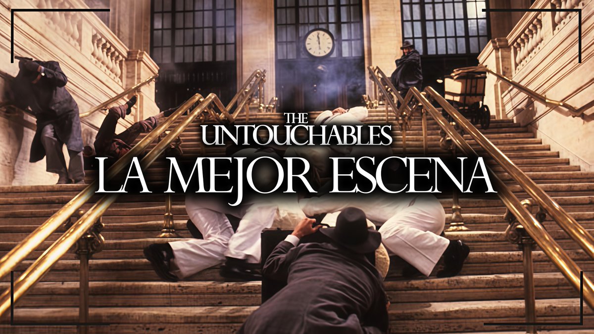 samuelcorreas's tweet photo. 🎬🎬🎬 NUEVO VÍDEO: LA MEJOR ESCENA DE LOS INTOCABLES DE ELIOT NESS

Análisis del clímax de acción de Los Intocables (Brian De Palma), un homenaje a la famosa escena de Las Escaleras de Odesa en 'El Acorazado Potemkin' (Eisenstein, 1925).

🍿🍿🍿 Aquí: https://t.co/0SedsD4YvC https://t.co/QEkVQQYxCd