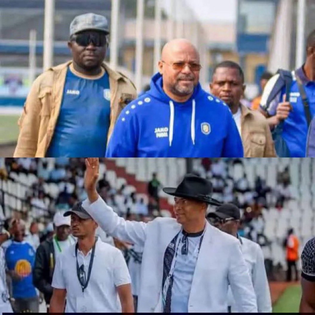 Irderick's tweet photo. @VidiyeTshimanga soupçonne la main noire du chairman @moise_katumbi dans l’élimination de son équipe  par le APR du #Rwanda.
Pendant ce temps, l’opinion congolaise s’interroge sur ce que les kasaiens rwandophopes auraient dit si c’est Katumbi qui avait accompagné Mazembe à Kigali https://t.co/HcPp2eJIXh