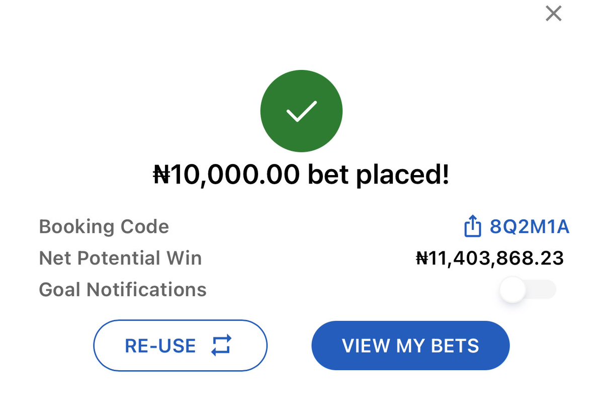 jayfund11's tweet photo. 🏆🏀🔞congratulations in advance 🏆🏀
Amazing 700+odds /Code. 8Q2M1A

Registered on 🏆BETKING use my promo code so you can have access to my Bet code don’t miss my game 🎊🏆🎊👇👇
✔  Promocode: JAYFUND11
✔ Link: https://t.co/mMHkLrvfou
✔ +18 / 
✔ bet responsibly https://t.co/oVtz1EQYp7