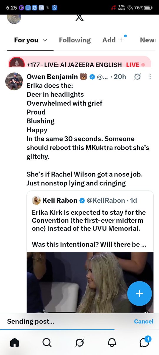 ildeli7076's tweet photo. @OwenBenjamin #RachelWilson #ErikaKirk #BodySnatchers #identityThieves #identityTrashers #Deceivers Thieve Deceive .. why would both words place the i and E in different spots ??? @OwenBenjamin https://t.co/NTnx3CXgxw