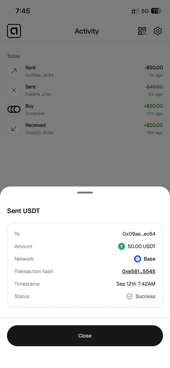 IlyasuMuhamma18's tweet photo. Subject: Urgent – Unauthorized Withdrawal of $50 USDT Deposit
Hello Arca Support,
I’m contacting you regarding a $50 USDT deposit that appears to have been withdrawn by an unknown wallet without my authorization.
According to my transaction history:
Amount: 50 USDT
Netw
@joaopfc https://t.co/5sbuzGkWu6