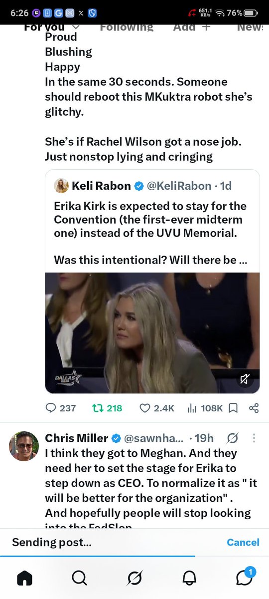 ildeli7076's tweet photo. @OwenBenjamin #RachelWilson #ErikaKirk #BodySnatchers #identityThieves #identityTrashers #Deceivers Thieve Deceive .. why would both words place the i and E in different spots ??? @OwenBenjamin https://t.co/NTnx3CXgxw