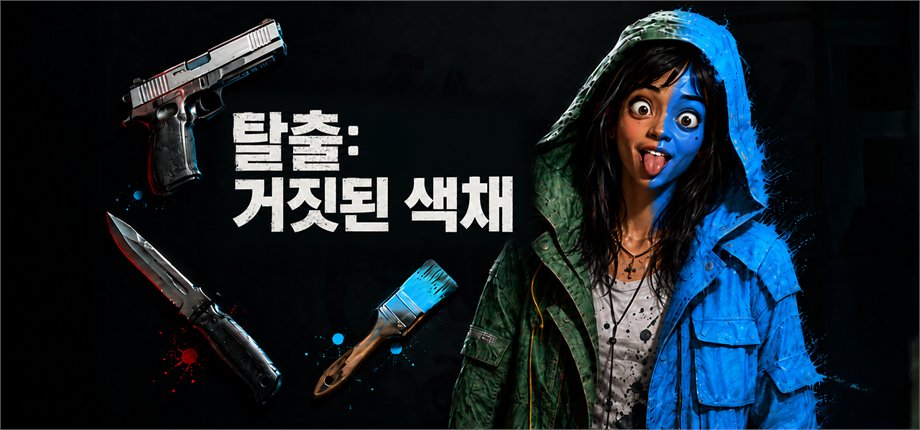 ShenJone3's tweet photo. Japanese and Korean look so good!
A quick question for anyone who speaks Japanese or Korean: are these translations of ESCAPE: FALSE COLORS (our game’s English title) accurate and natural? https://t.co/yEYMOJLDTj