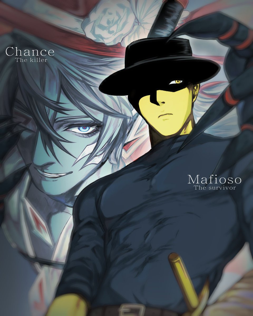 Meri_tori2310's tweet photo. Doublefedora swapsaken AU 
#doublefedora 
#forsaken https://t.co/IQpbUAvpH9