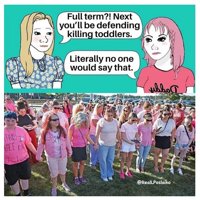 RealLPoslaiko's tweet photo. Is this next for the Insane Leftists?  After witnessing their near hysterical support for a woman who slowly stangled her 3 babies, I wouldn't be surprised! https://t.co/UKabTXtCkm