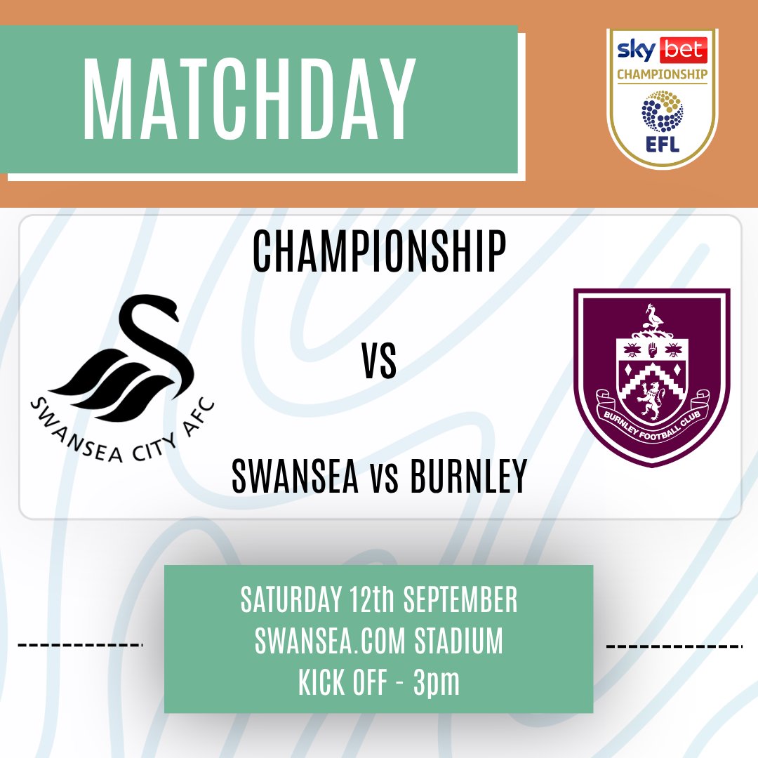 FTSwans's tweet photo. 🚨MATCHDAY🚨

The Swans take on recently relegated and struggling Burnley in SA1 this afternoon, in hopes of keeping their place in the promotion places. ⚔️

Predictions? 🦢⬇️ https://t.co/MSKGXWnsfA