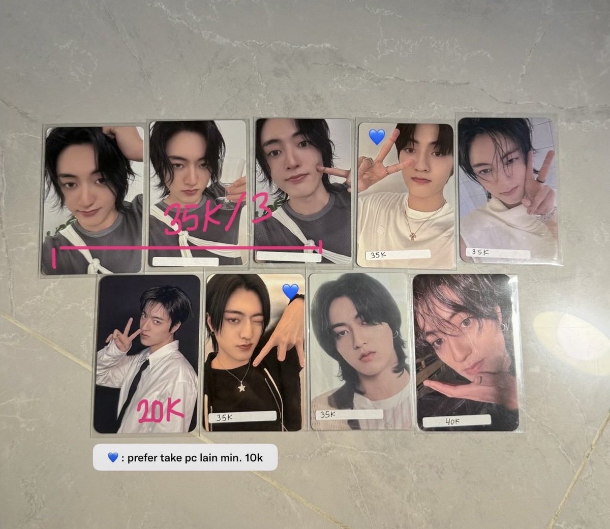 woopyujw's tweet photo. WTS ALL ABOUT TREASURE PHOTOCARD 
t. yoshi doyoung haruto jeongwoo junghwan 

#wts #teumejajan https://t.co/0BNffnXZhw