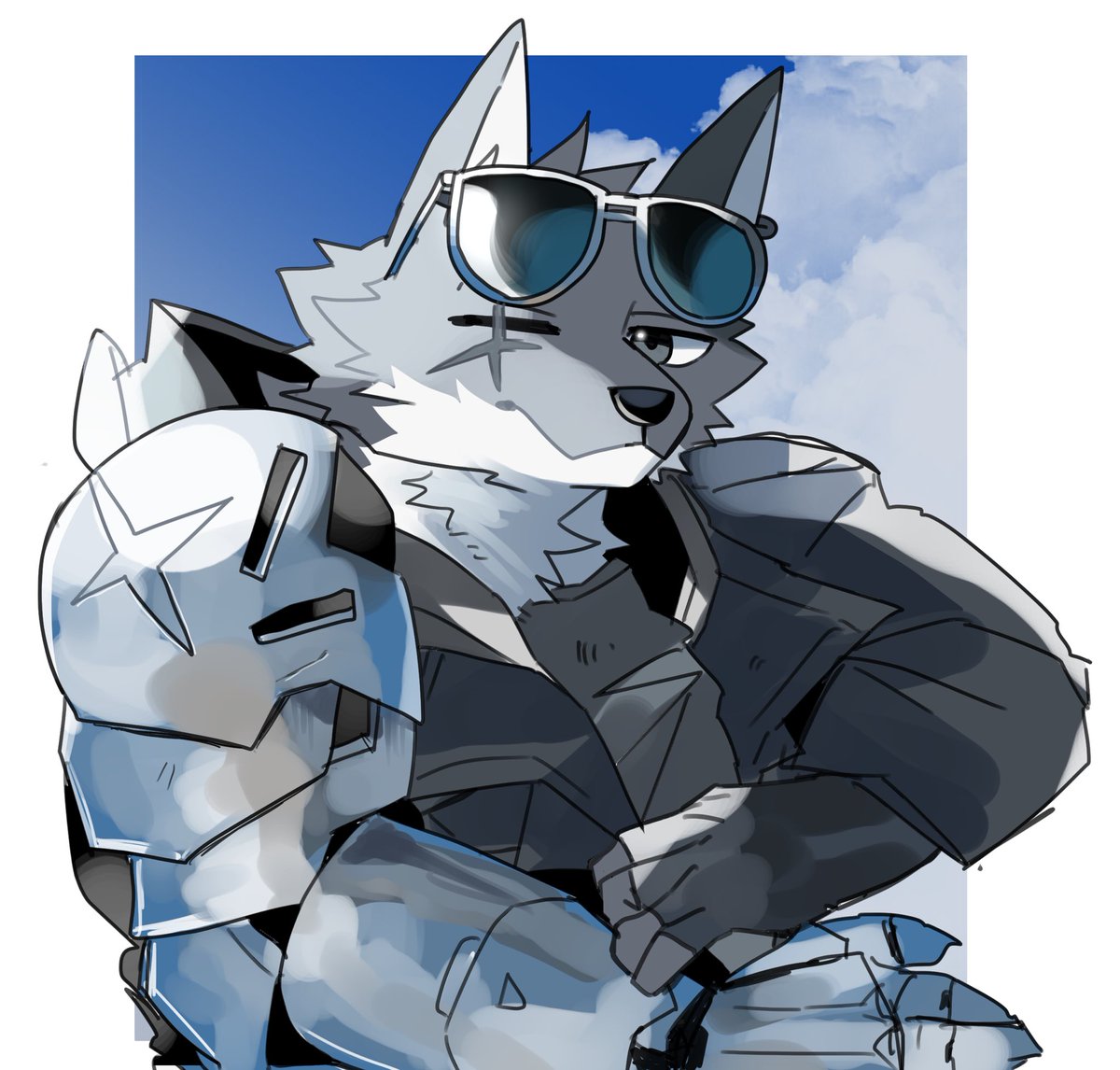 Shark_doragon's tweet photo. タビィ🦾🕶️🐺 https://t.co/v7eEOZ2Jtn