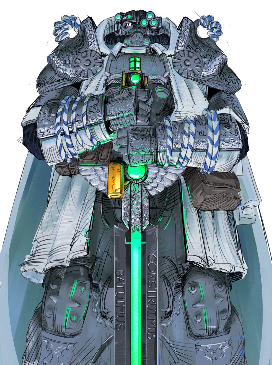 Milky_Onion's tweet photo. brotherhood of steel paladin https://t.co/sksSdU92sr