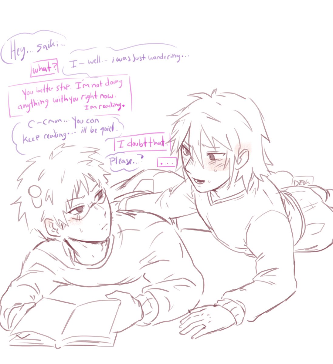 deokksussy's tweet photo. what do you think he wants..
#斉木楠雄のΨ難 #鳥斉 #torisai #saitori #tdlosk https://t.co/aSbV9XfzZx