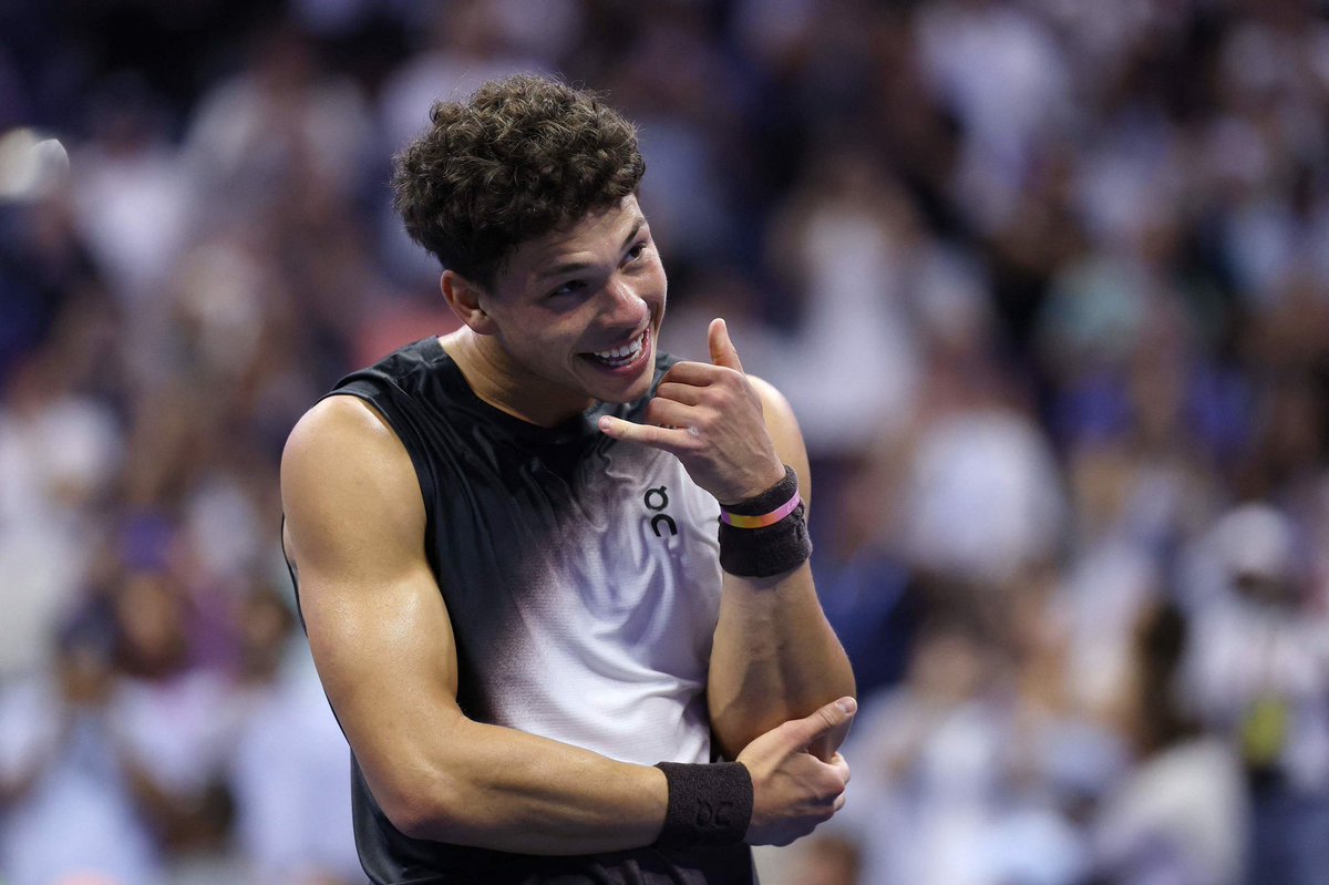 DANIMERIDISMO's tweet photo. Sólo hay un nombre, sólo hay UNA opción correcta en la final que se aproxima: BEN SHELTON

Por el bien de tenis, no puede haber otro ganador https://t.co/7tQNIcm164
