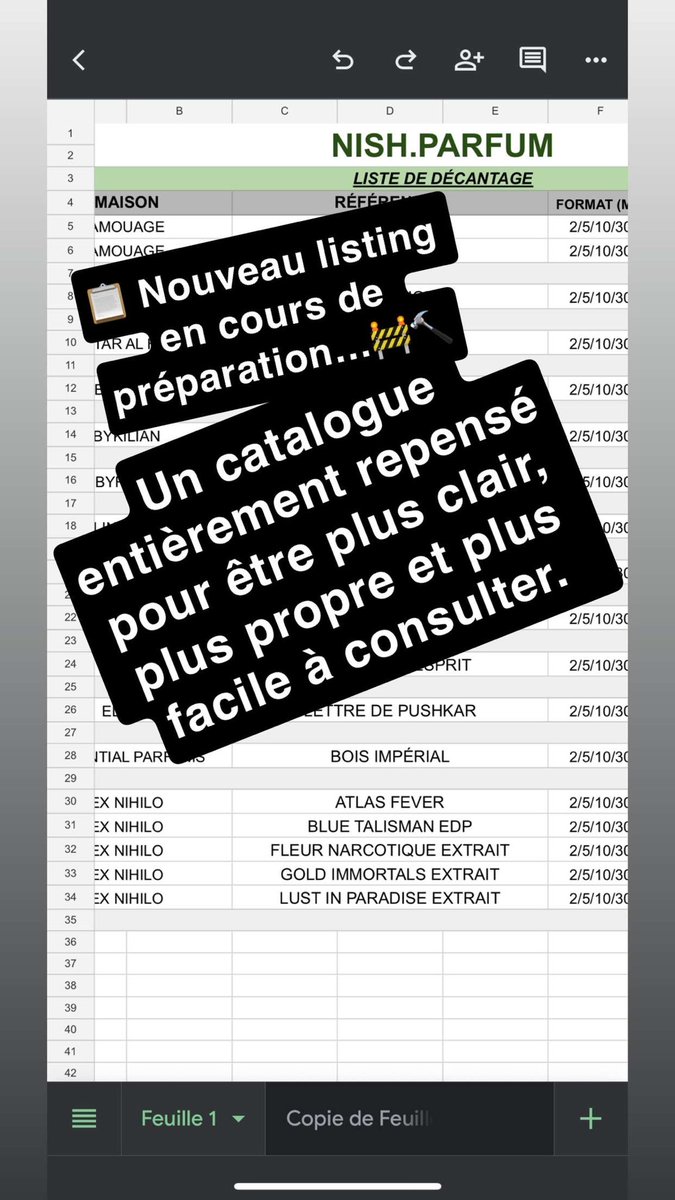 nishparfumm's tweet photo. Ça arrive très bientôt 👀 https://t.co/v6Sh8Whq4a