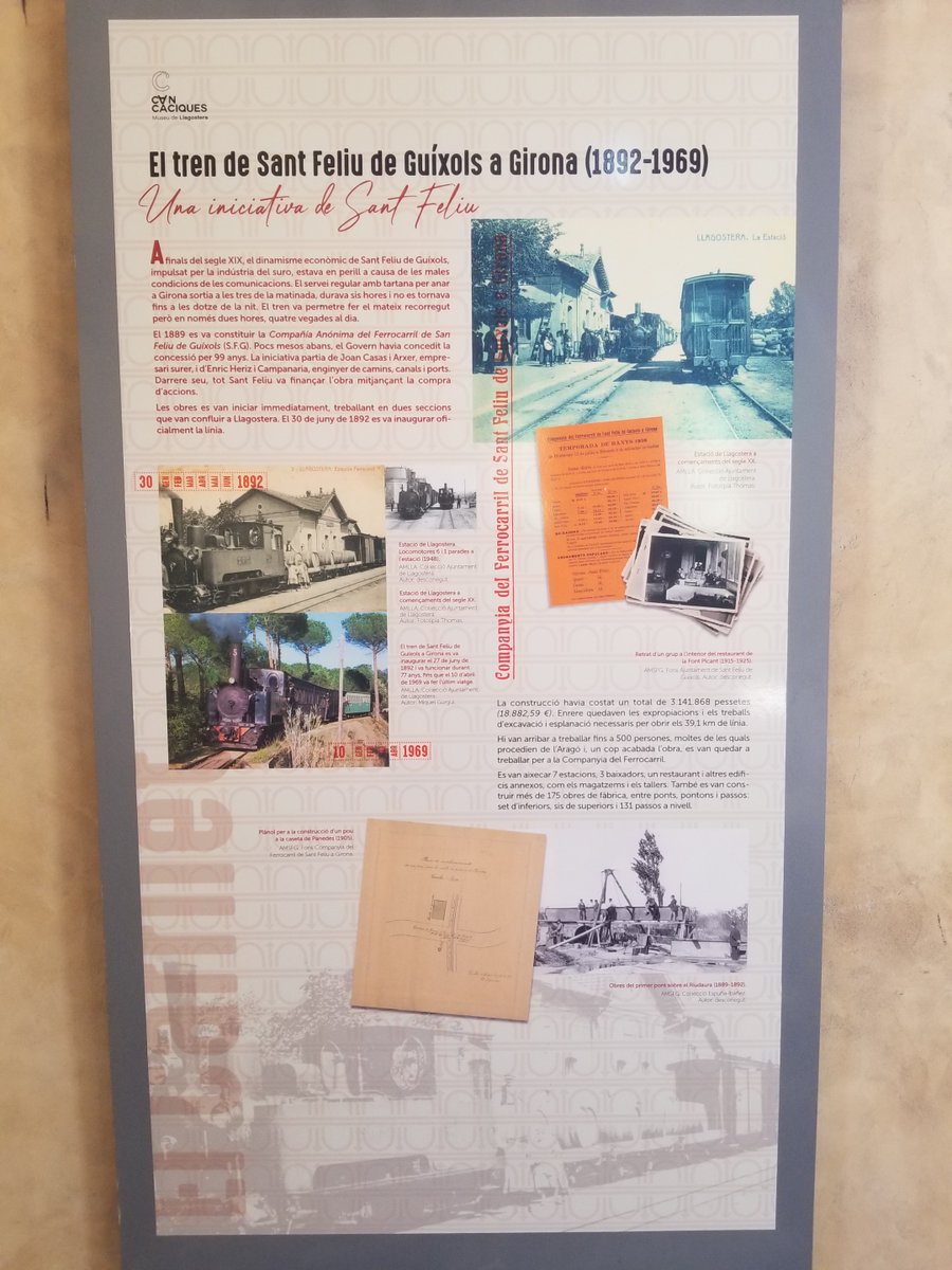 witxi2's tweet photo. @DiputacioGirona @ecoviesgi @llagosteraldia Interessants explicacions via verda Carrilet de Sant Feliu de Guíxols 1892 - 1969 https://t.co/mFs7337nhL
