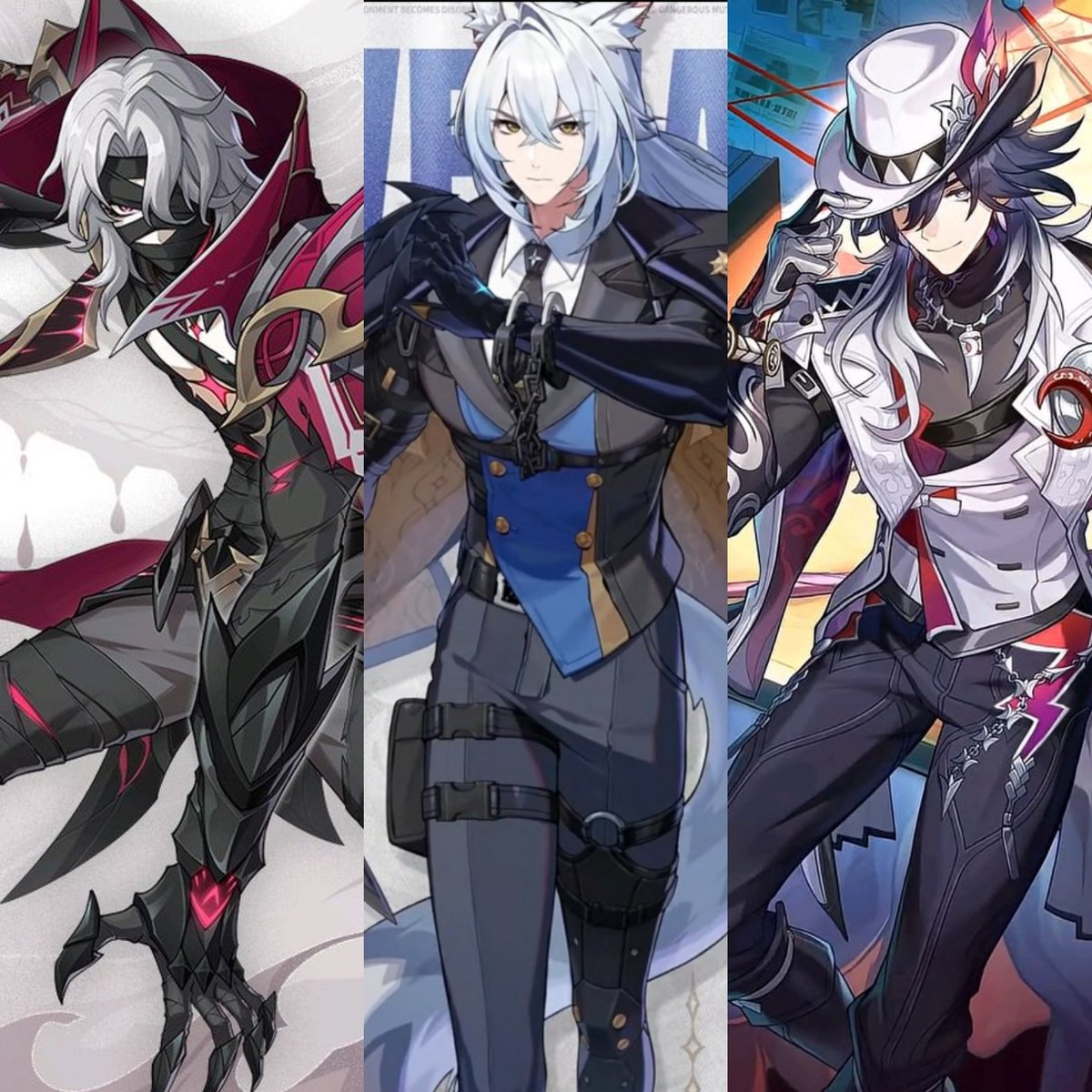 gachamaledaily's tweet photo. SAME VOICE ACTOR BTW!!!! 

#Rerir #Ashveil #Severian https://t.co/k1szPLV8zM