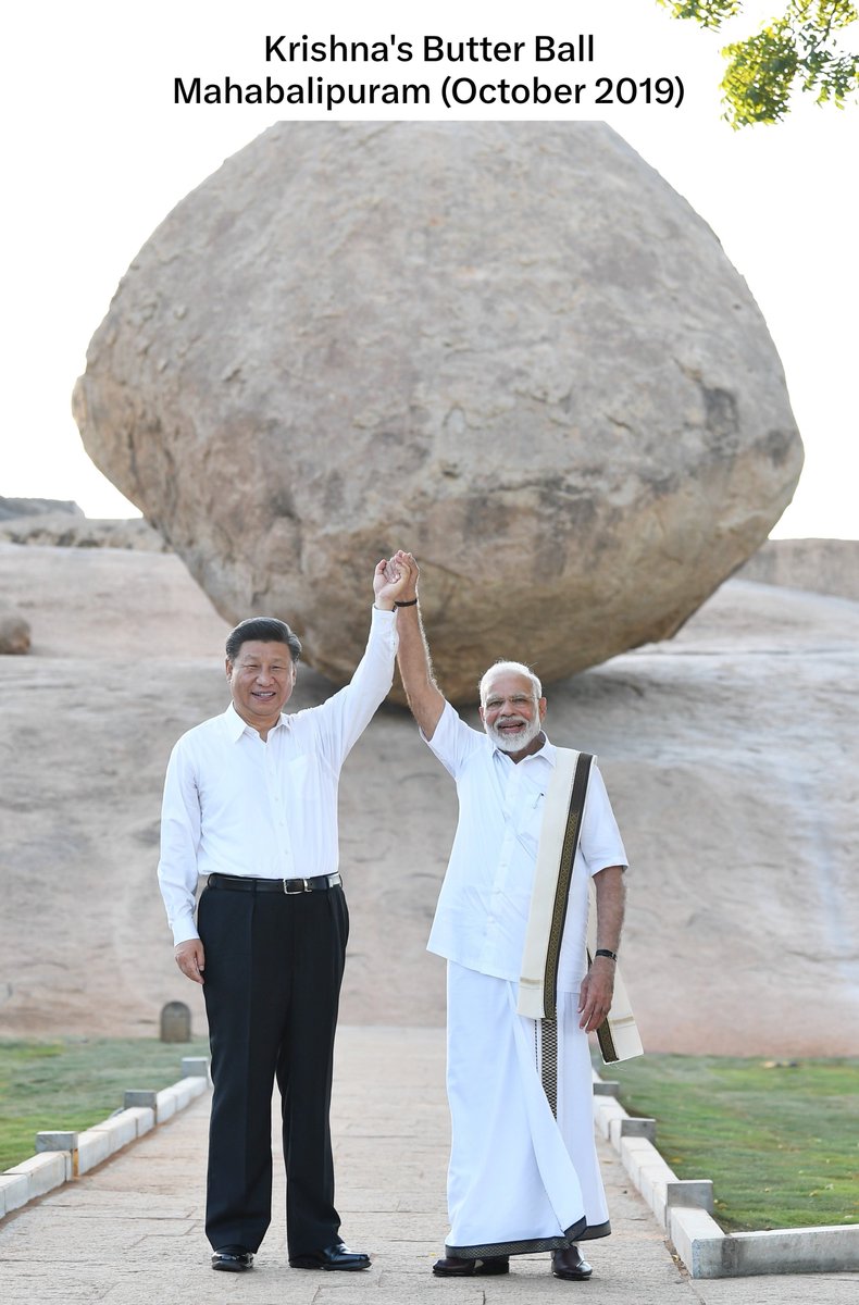 JasJjourno's tweet photo. 2016:All in #Indian attire
2019:Hands held high
Pre-Galwan,pre-Ukraine war days
Bfore “no limits" #Russia-China partnrship
Bfore Westrn #sanctions &amp; energy shock
Bfore multi-yr military standoff along #LAC
Dey retrn for #BRICS 2026
Smiles luk familiar bt world around dem doesn't https://t.co/Kum5kLA7rX