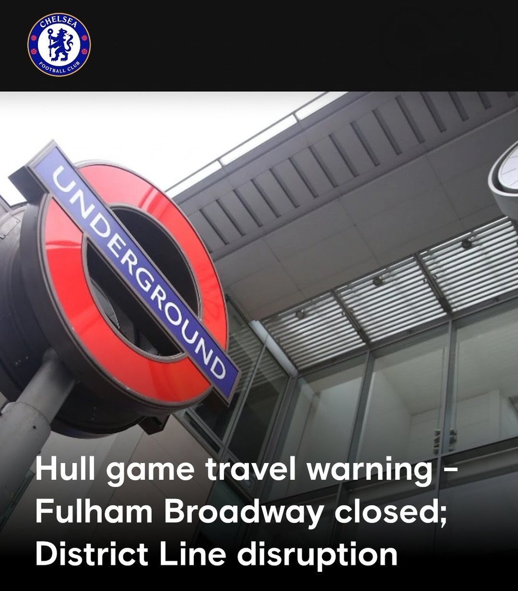 ChelseaFCdsa's tweet photo. **Travel Disruption Reminder**

https://t.co/vZFwQjcvFW https://t.co/HbQyq5LCXB