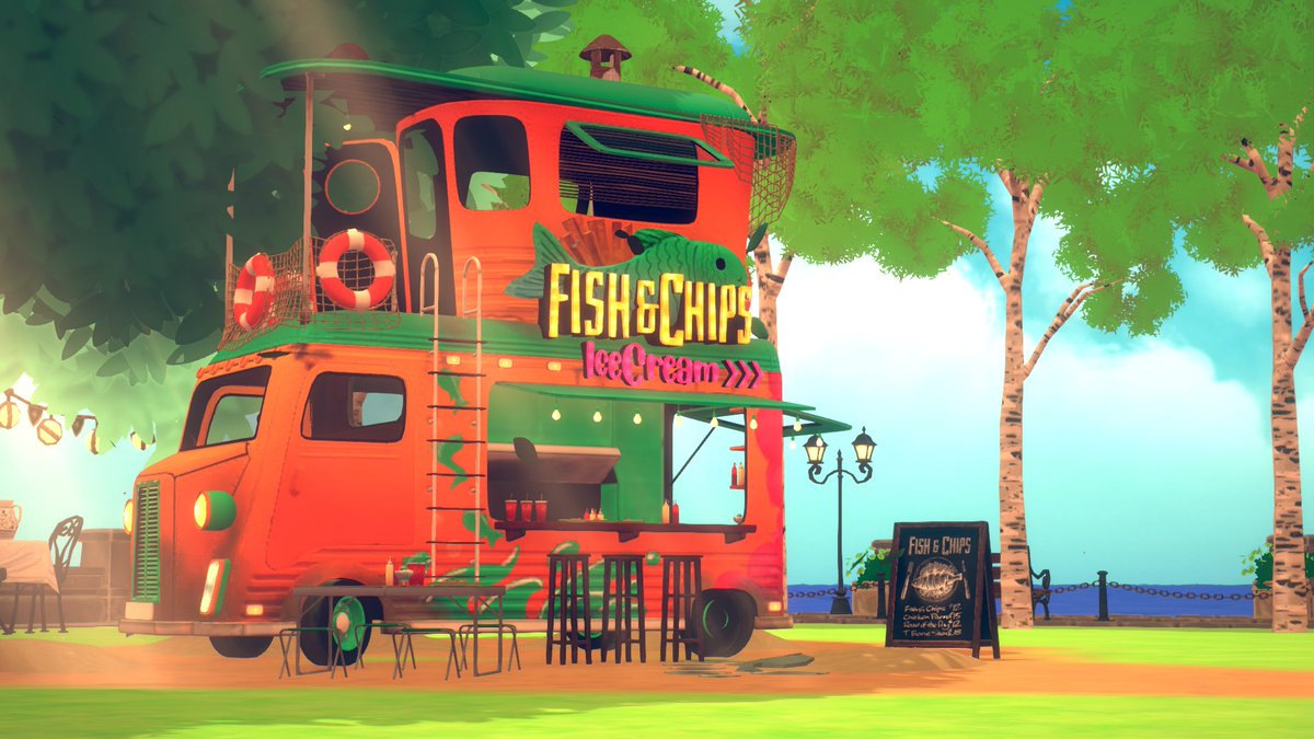 AgantaBurinaaa's tweet photo. I’m building Aganta Burina!, a cozy fishing &amp; café game as a solo developer. ☕🌊
Here are a few glimpses of the world I’ve been working on. What do you think? 
#ScreenshotSaturday #IndieGame #IndieDev #CozyGames #GameDev #インディーゲーム https://t.co/qGvDzPOCNu