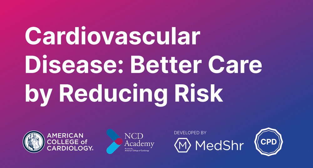 medshronline's tweet photo. Which of your post-MI patients should still be on dual antiplatelet therapy a year on? The new Secondary Prevention course on NCD Academy works through the evidence. Six modules, 1 Free CPD credit each:
#Cardiology #MedShr https://t.co/JmHT3LYUip