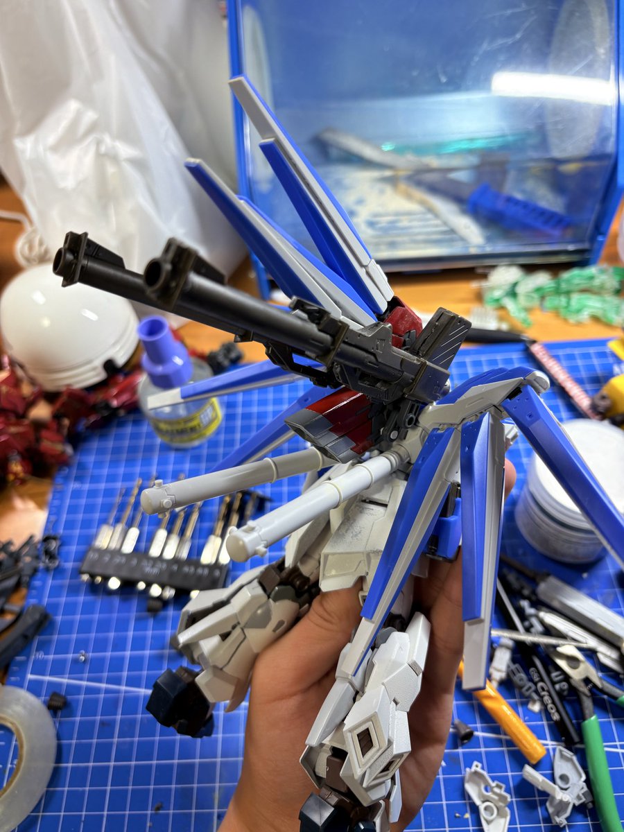 omoti001215's tweet photo. ﾃﾞｷﾀﾞ！
#ガンプラ #ガンダム https://t.co/RnVHUGgOlq