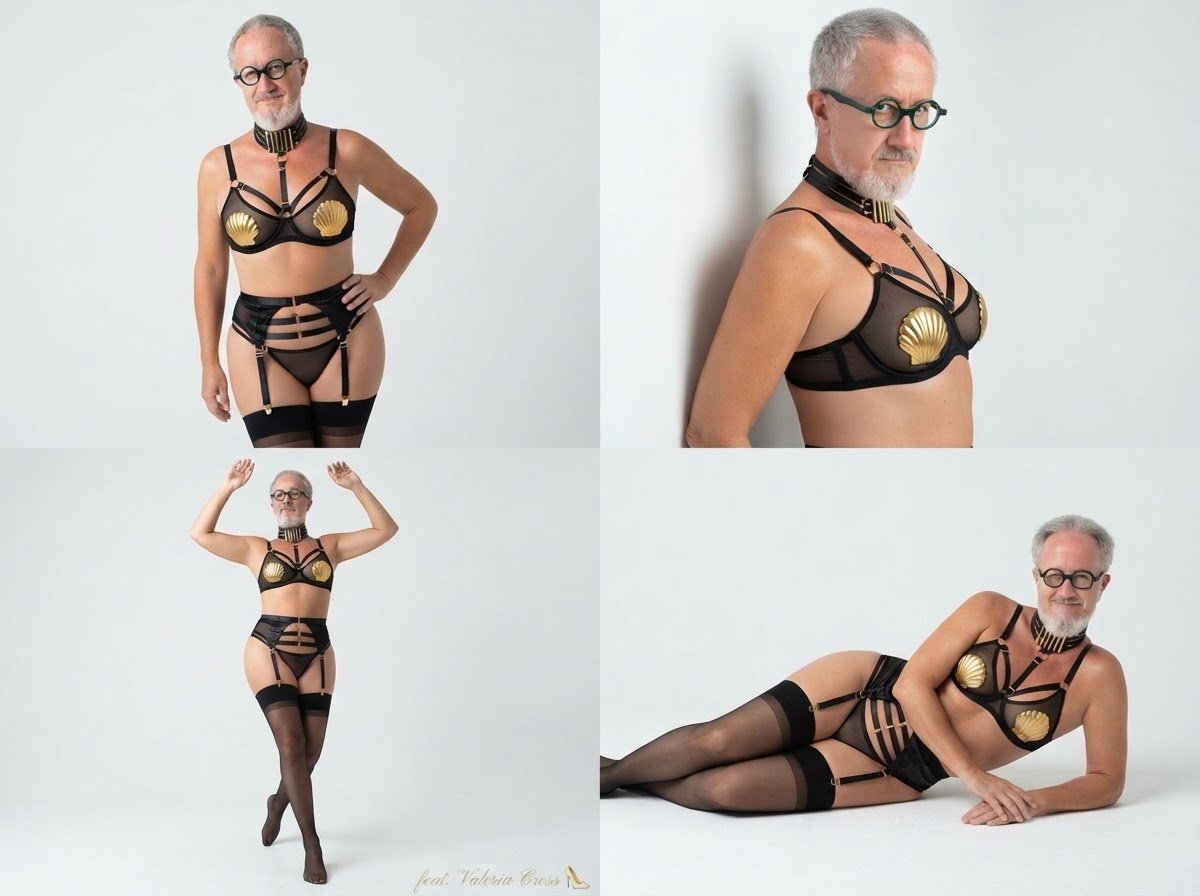 wallycap66's tweet photo. #genderfluid #selfexpression #bodypositivity
#FashionPhotography #HighFashion #QueerArt #GenderFluidity #DigitalArt #GoogleFlow
Feel free to block me if you don't like my creations. Or I'll do it for you. 
Don't waste time insulting me 😉
For the prompt just comment "prompt" 📜 https://t.co/9xVZ5RVu2I