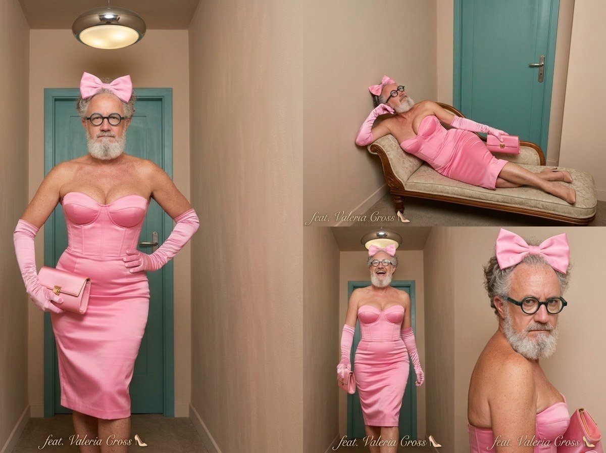 wallycap66's tweet photo. #genderfluid #selfexpression #bodypositivity
#FashionPhotography #HighFashion #QueerArt #GenderFluidity #DigitalArt #GoogleFlow
Feel free to block me if you don't like my creations. Or I'll do it for you. 
Don't waste time insulting me 😉
For the prompt just comment "prompt" 📜 https://t.co/9xVZ5RVu2I