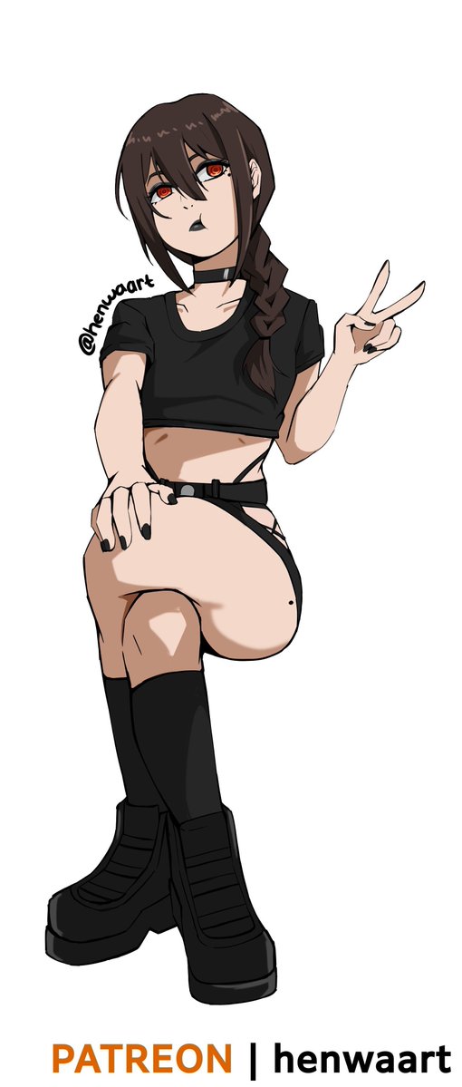 gothVelynys's tweet photo. Reader's lil sis/brother friend, she looks like she was going to a date or something but it seems like this is her usual. 

#TABOORP https://t.co/9L1Nz36m7k