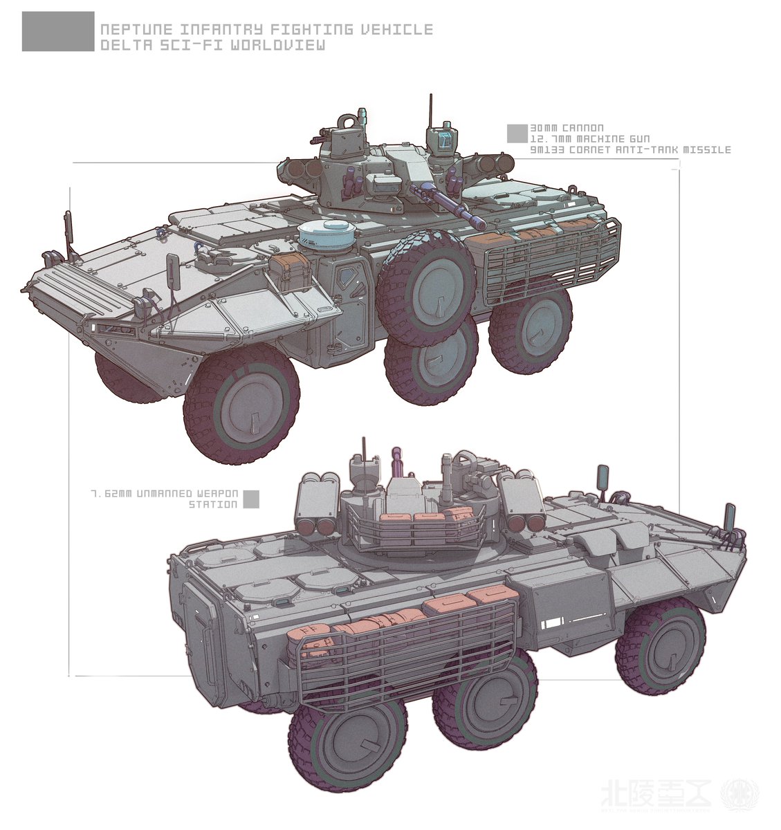Nobbie_OCs's tweet photo. Neptune Infantry Fighting Vehicle 

By @caipiaopiap https://t.co/kl7lqcAXA2