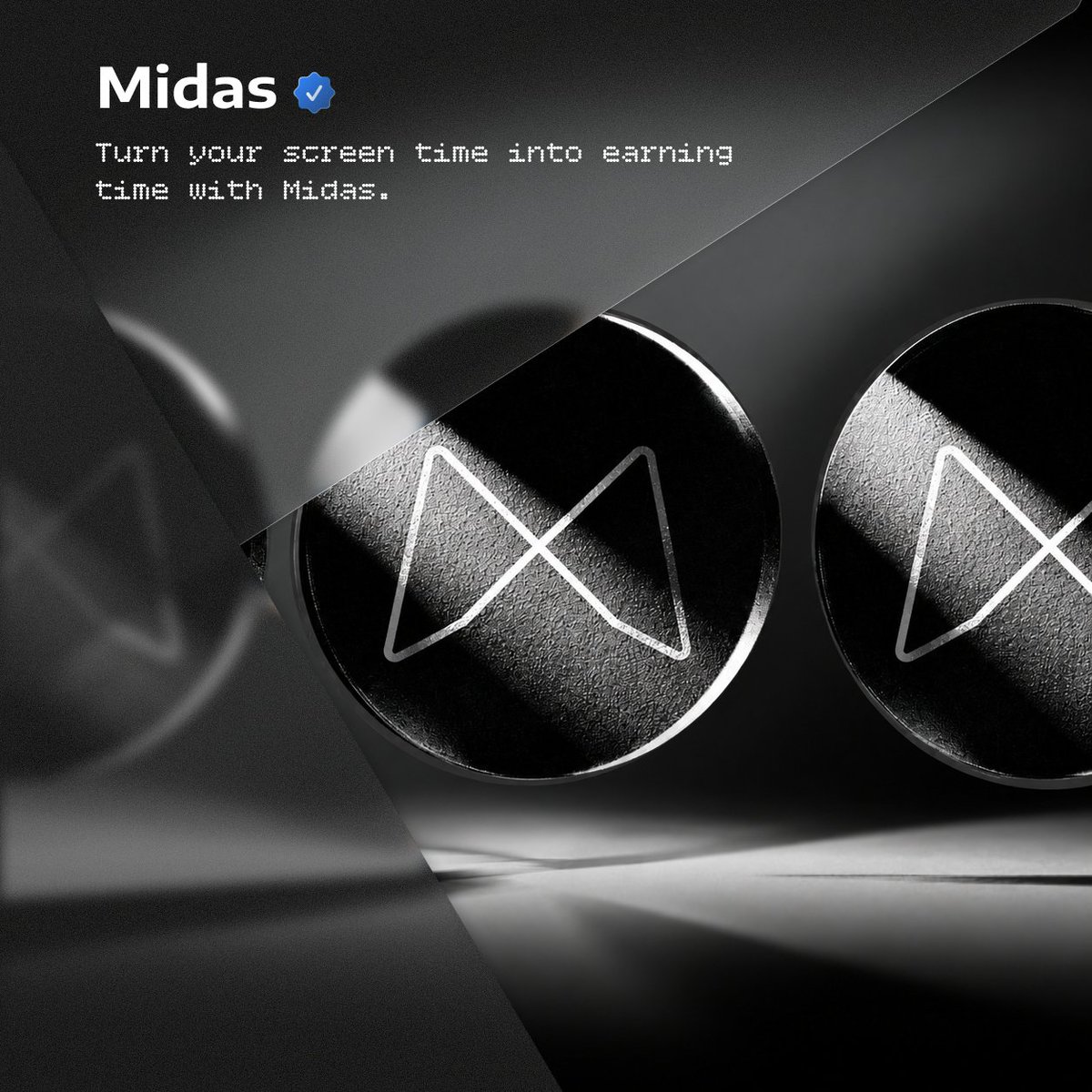 Midas_Lab's tweet photo. Turn your screen time into earning time.

Start #Midas mining today and turn your everyday mobile time into an opportunity to earn #MID. Simple, accessible, and built for everyone ready to start mining.

Start mining. Keep earning. Build your MID journey.

📲 Download Midas Mining App:
https://t.co/nmIOynTL46

#MidasLab #Midas #MID