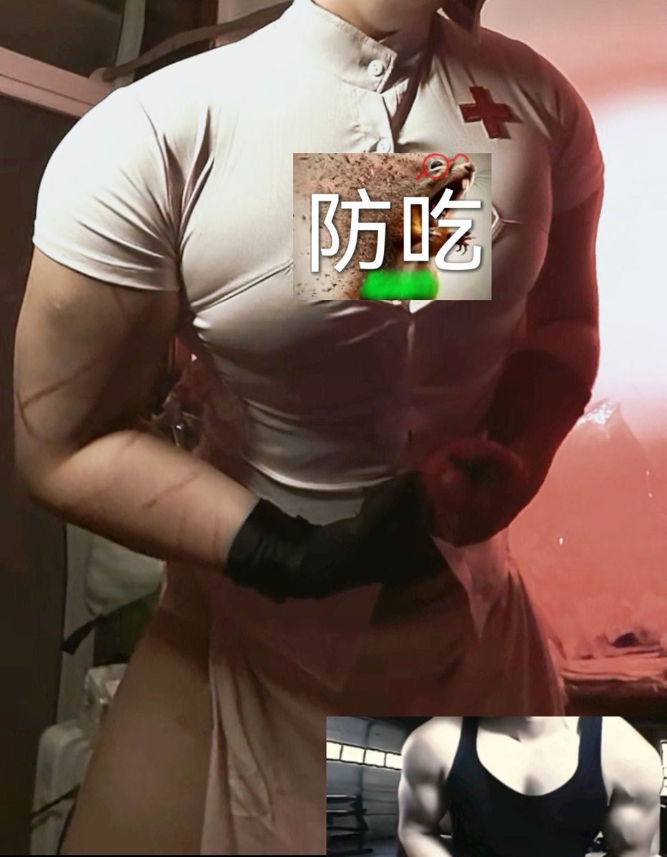 canlinyan's tweet photo. Nurse PC, time for your injection and meds.

Probably a "Lookout3D nurse" persona—mimicking the Lookout style.

Just a physique/fitness showcase.

Borrowing the title.
@LookOut3DD 
#lookout3D #Lookout3d #PC https://t.co/soRMgyM0gN